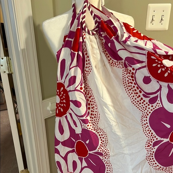 Farm Rio🌺 Off-White Maia Lenzing™ Ecovero™ Euroflax™ Jumpsuit - Picture 13 of 13